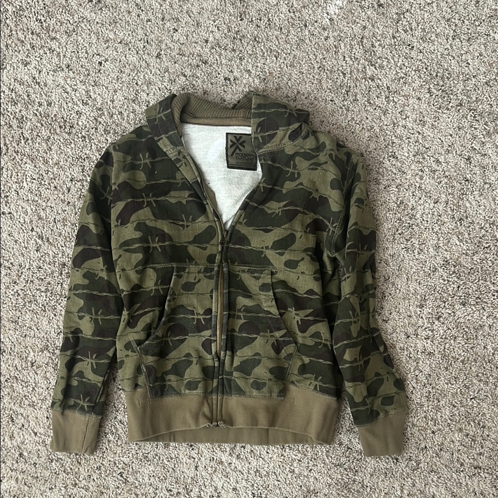 Kids Camouflage Zip-Up Jacket